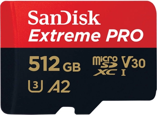 SanDisk Extreme Pro microSDXC Card 512GB