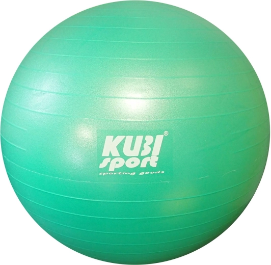 Kubisport gimnastikos kamuolys žalias 75 cm iki 150 kg