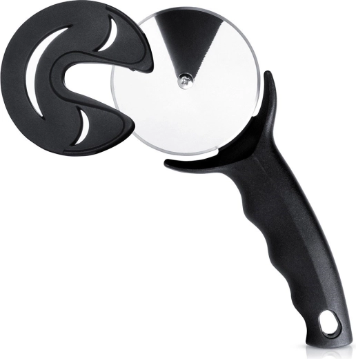 Pizza cutter with round stainless steel wheel 20 cm