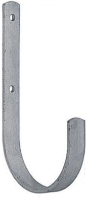 Plokščias U formos kabliukas 110 mm