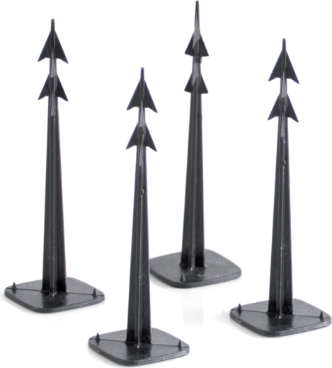 Sodo tvirtinimo smeigės HARPOON PEG 120, 50 vnt.