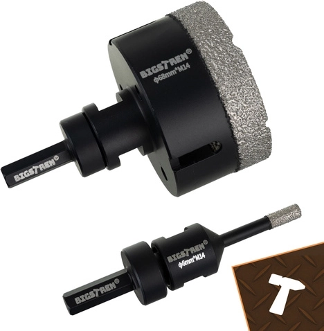 Universalus rinkinys 6–68 mm + adapteris