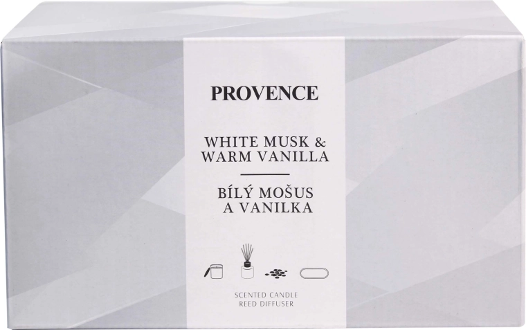Gift Set Musk Vanilla Provence – Candle and Diffuser