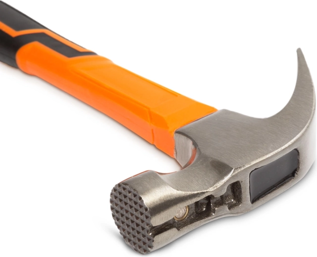Hardened steel head