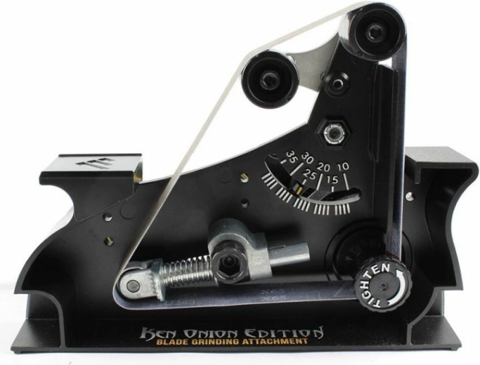 Adjustable 10–35° angle for precise sharpening