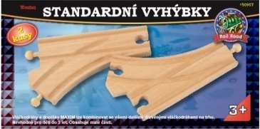 Maxim standartiniai bėgių iešmai 2 vnt.
