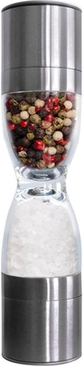 TORO Handheld Salt and Pepper Grinder in Hourglass Shape
