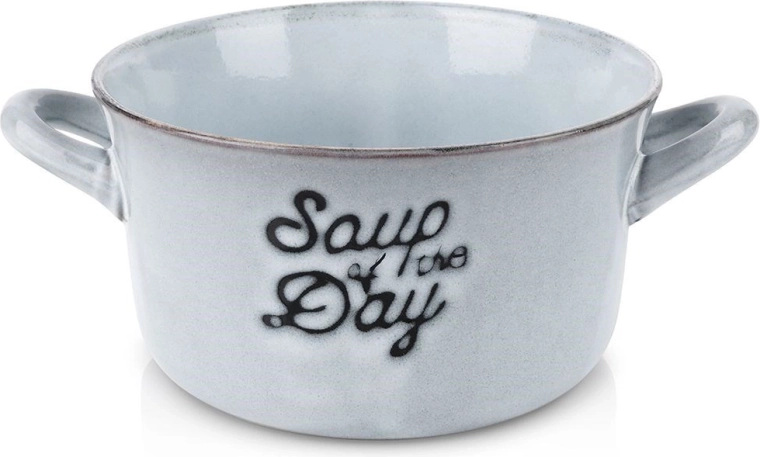 Keraminė buljoninė dubenėlė su ąselėmis, 600 ml