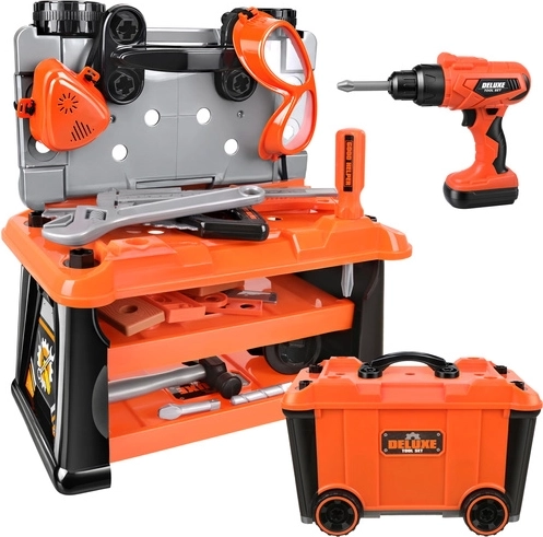 Children's tool case for little DIY enthusiasts, 63 pieces