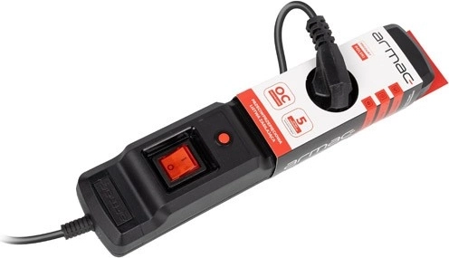 Socket safety shutters and 3 m cable