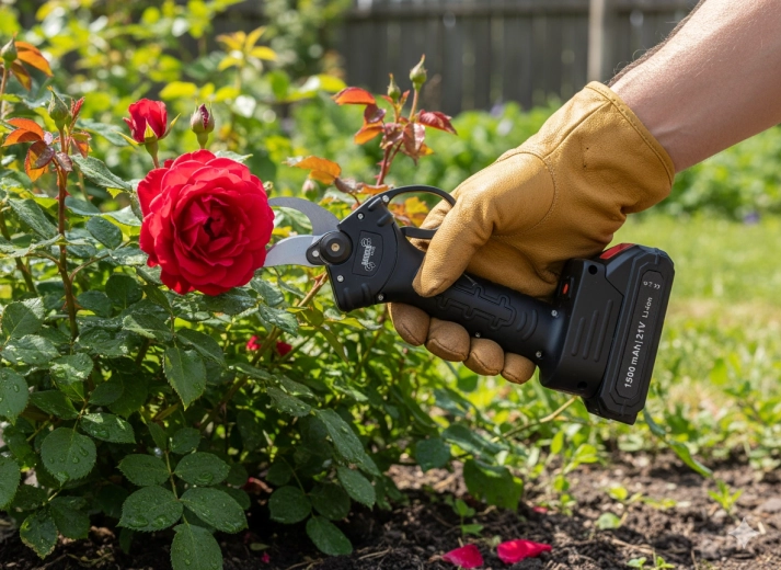 Efficient garden maintenance at home or the cottage