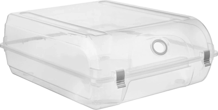 Secure closure with ventilation port