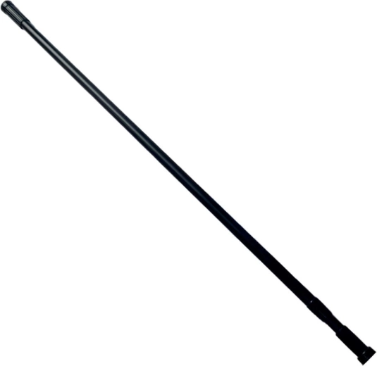 Teleskopinis įtempimo strypas 70–120 cm, juodas, metalinis