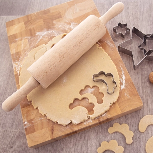 Even rolling of the dough