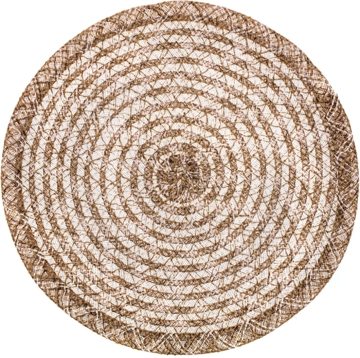 Apvalus džiuto padėkliukas LINEN 38 cm