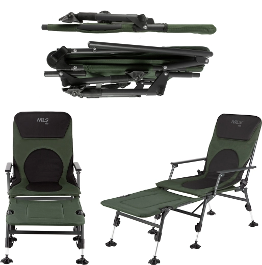 Adjustment from sitting to a relaxing recline