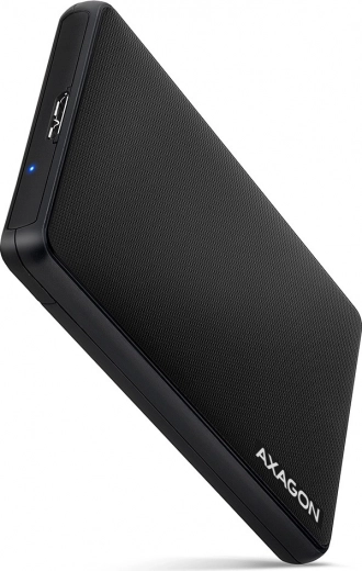 Plastic Screwless External Enclosure 2.5 SATA 6G Black