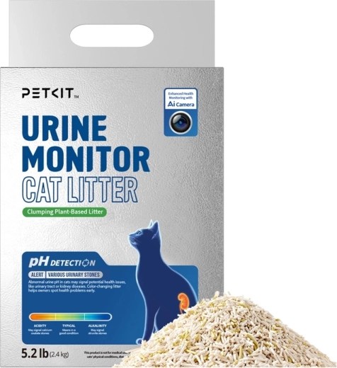 Petkit urine monitor – clumping plant-based litter with pH indication - 1 piece
