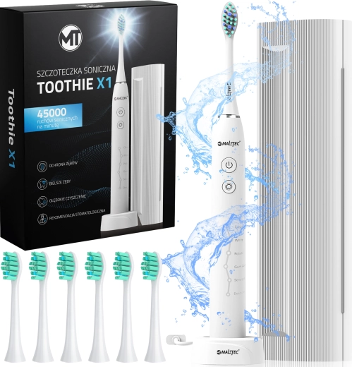MalTec Toothie X1 WH garsinis dantų šepetėlis