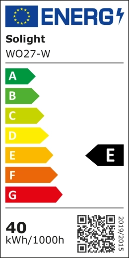Energy class E
