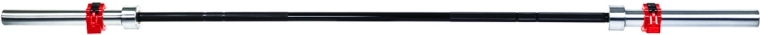 Olympic barbell 210 cm with rotating sleeves and collars HMS Premium