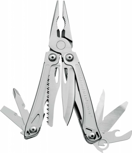 Leatherman Sidekick multifunction tool – 14 functions in stainless steel