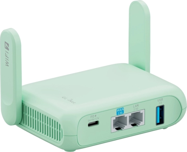 GL.iNet Beryl 7 travel router Wi‑Fi 7