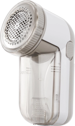 White/beige fabric lint remover