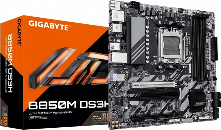 Gigabyte B850M DS3H – AM5 gaming motherboard