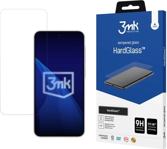 Apsauginis grūdintas stiklas 3MK HardGlass, skirtas Samsung Galaxy A37 5G