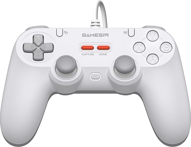Wired game controller gamesir t3 wt tegenaria lite white