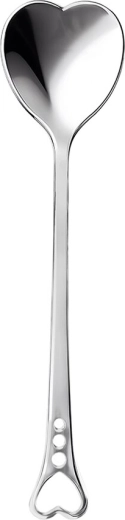 Stainless Steel Dessert Spoon "Heart"