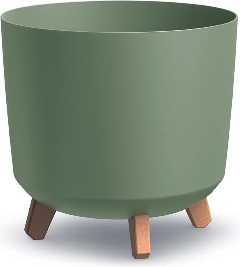 Gracia Tubus Planter 29.8 cm earth green on legs