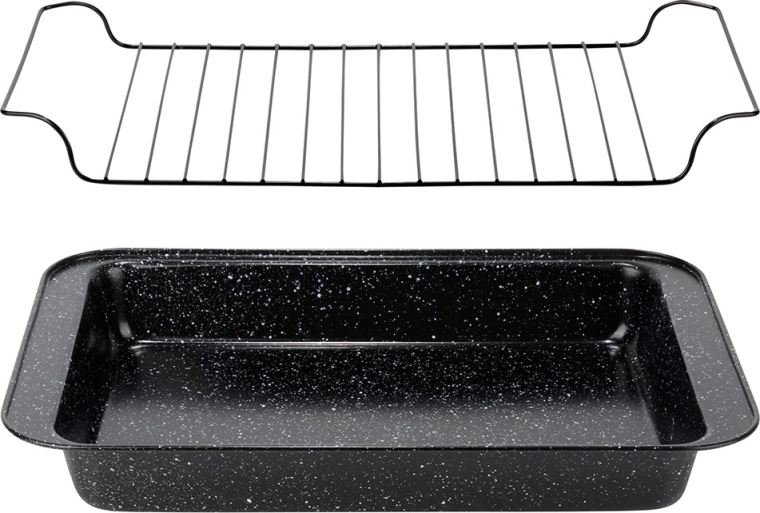 Sturdy steel construction and practical dimensions