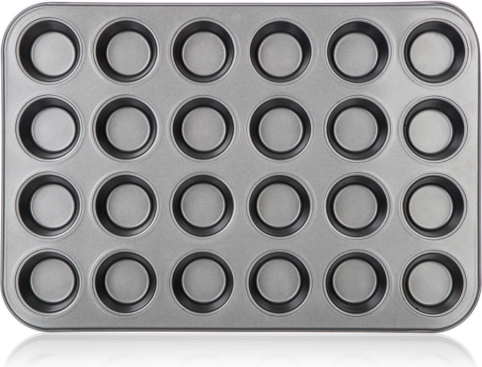 Capacity of 24 pieces for efficient baking
