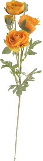 Artificial Ranunculus Flower (Buttercup) Yellow 66 cm