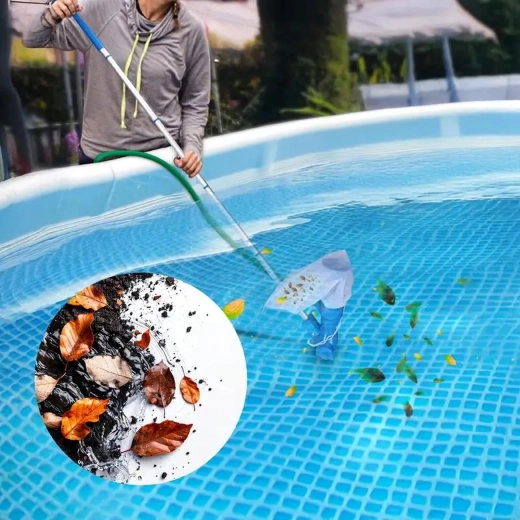 Net for collecting debris from the surface