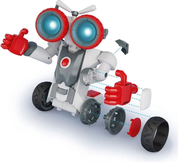 Build a robot from more than 130 parts