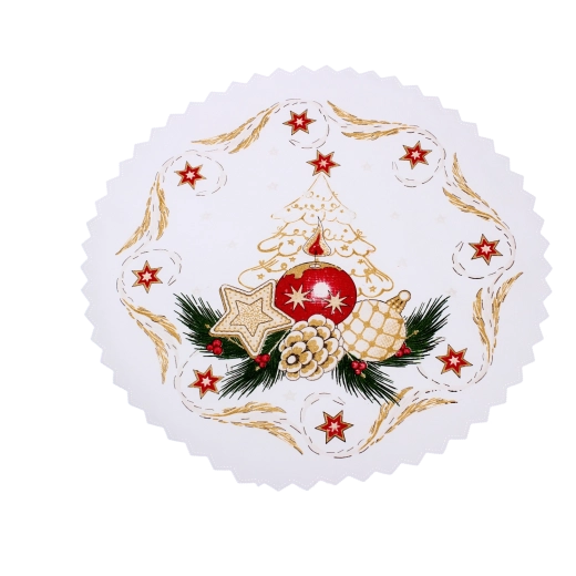 Dekoratyvinis kraštelis elegantiškam stalo serviravimui