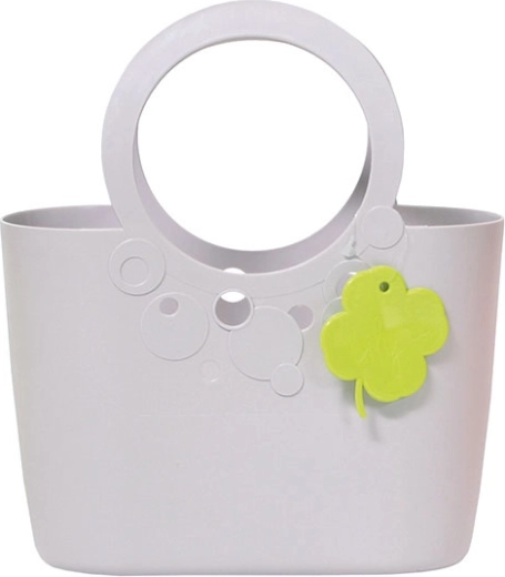 Stilingas plastikinis krepšys LILY, šviesiai violetinis, 6,4 l