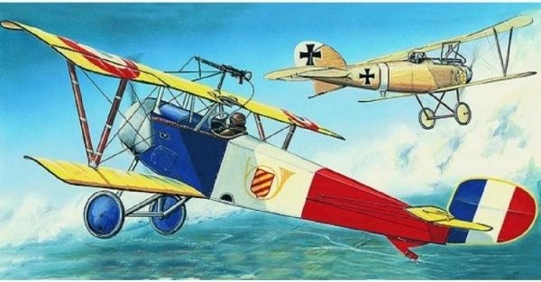 Nieuport 11/16 Bebe Airplane Model