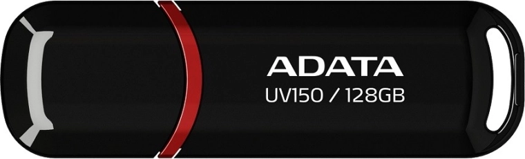 ADATA UV150 USB Flash Drive 128 GB, USB 3.2 Gen 1, Black