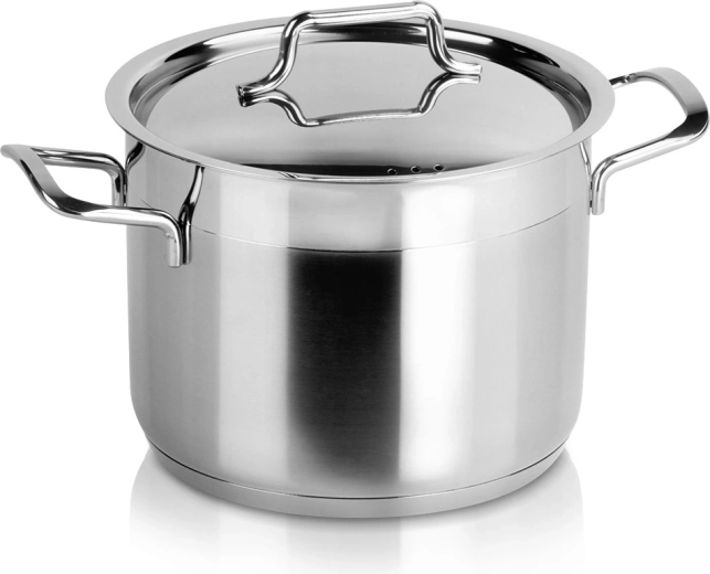Stainless steel pot with lid ANETT 16 cm, 2.3 l
