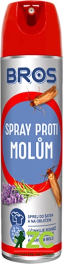 Levandų kvapo purškalas nuo drabužinių kandžių 150 ml BROS