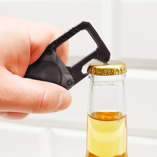 Integrated bottle opener
