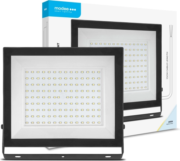 Modee LED prožektorius E‑series Slim 100 W, 120°, 8000 lm, šaltai balta