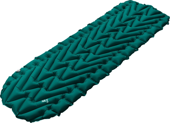 NILS Camp dark green inflatable camping mat