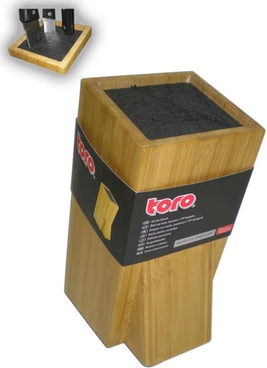 TORO bamboo knife block