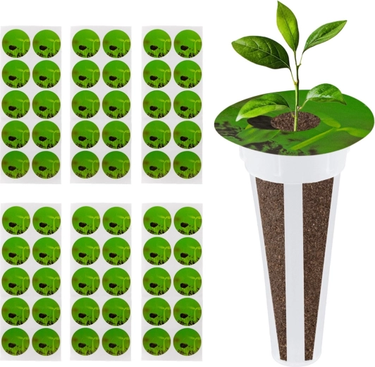 Protective stickers and accessories for repeated sowing