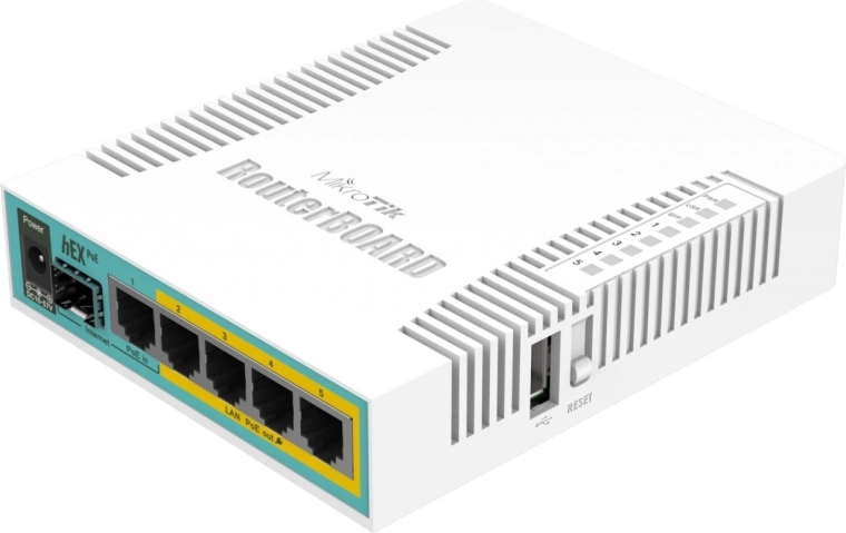 MikroTik RouterBOARD hEX PoE gigabit router